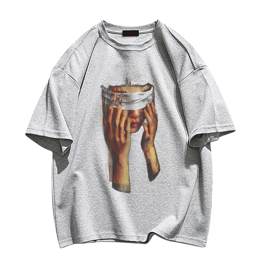 Lonely Blind folded Girl T-Shirt