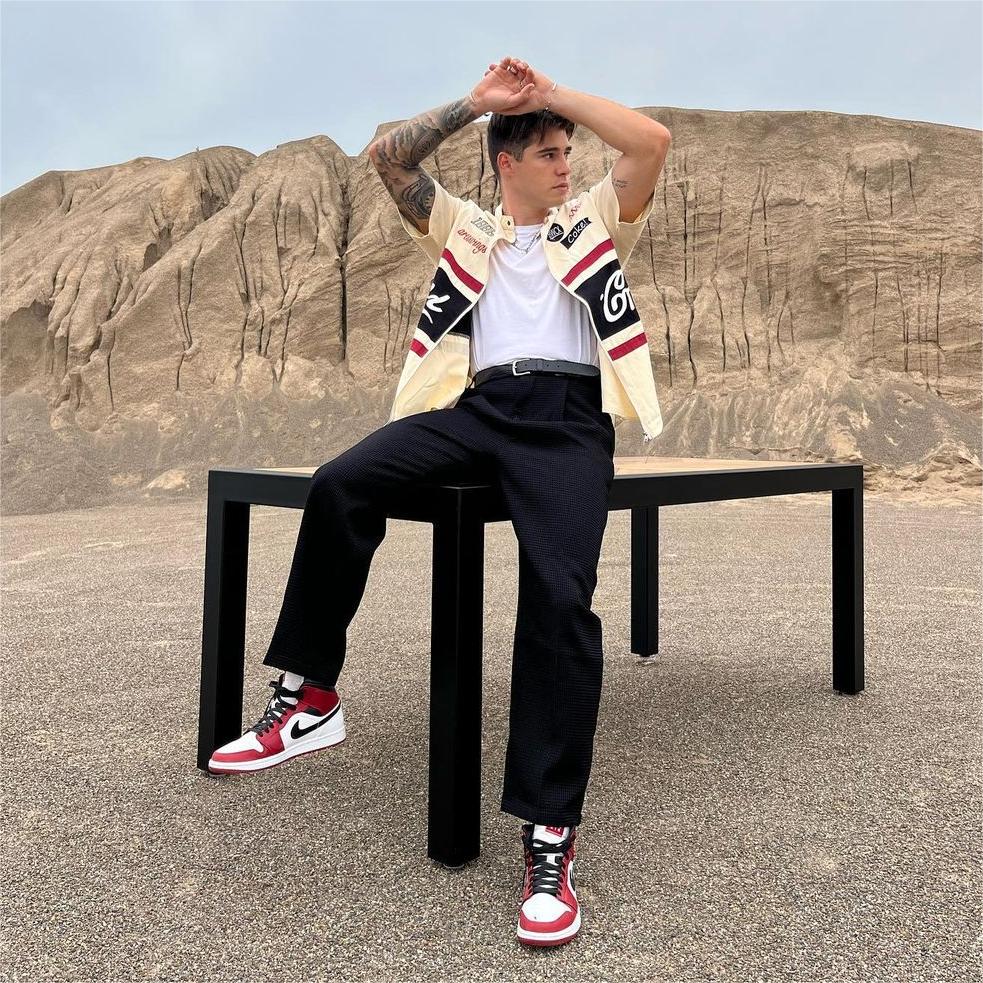 High Street Color Block Motor T-Shirt