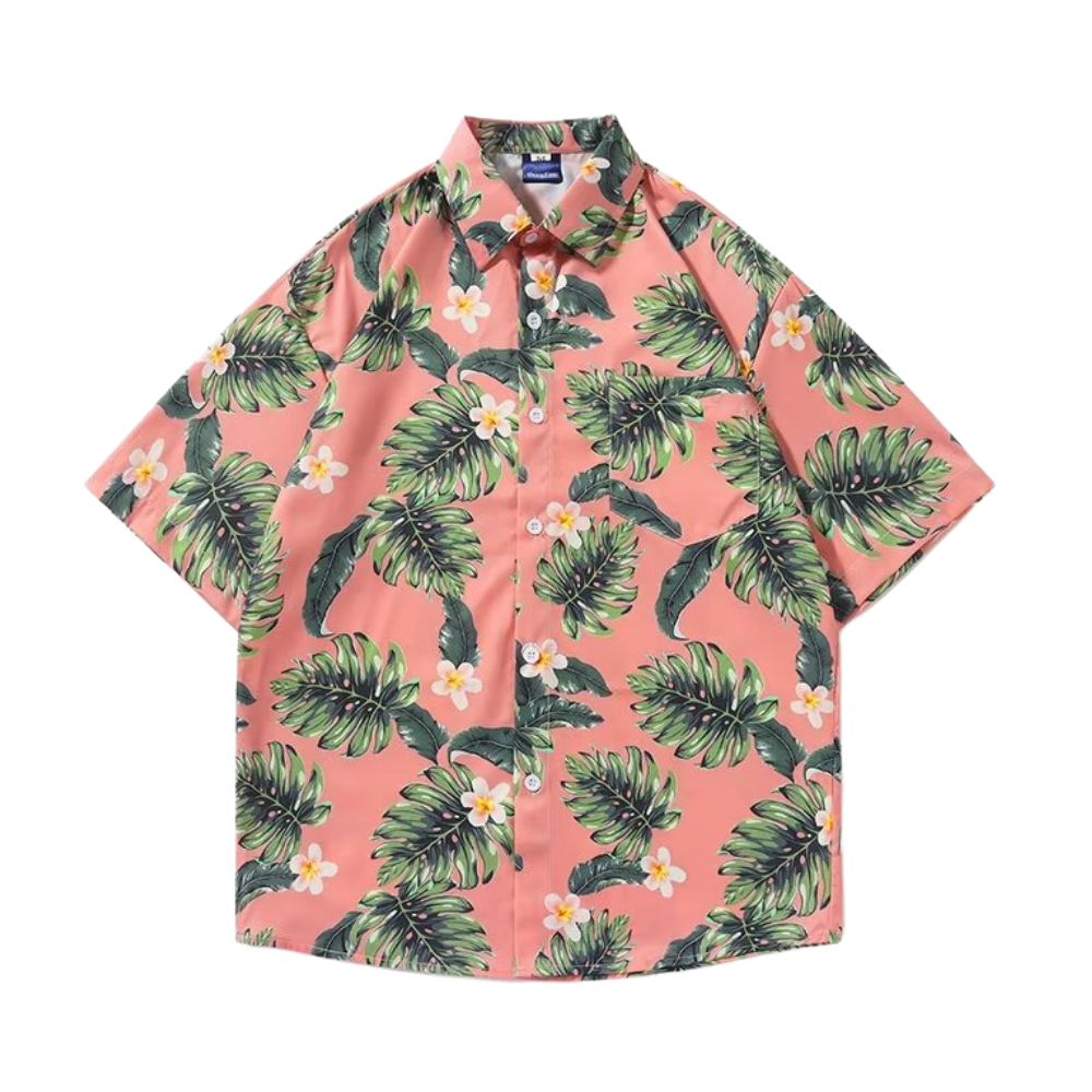 American Summer Green Leaf Shirt