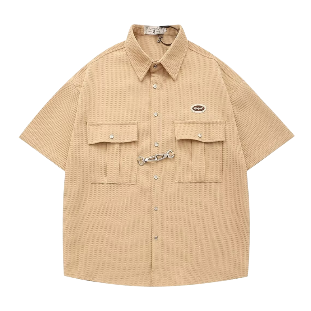 American Couple's Loose Shirt