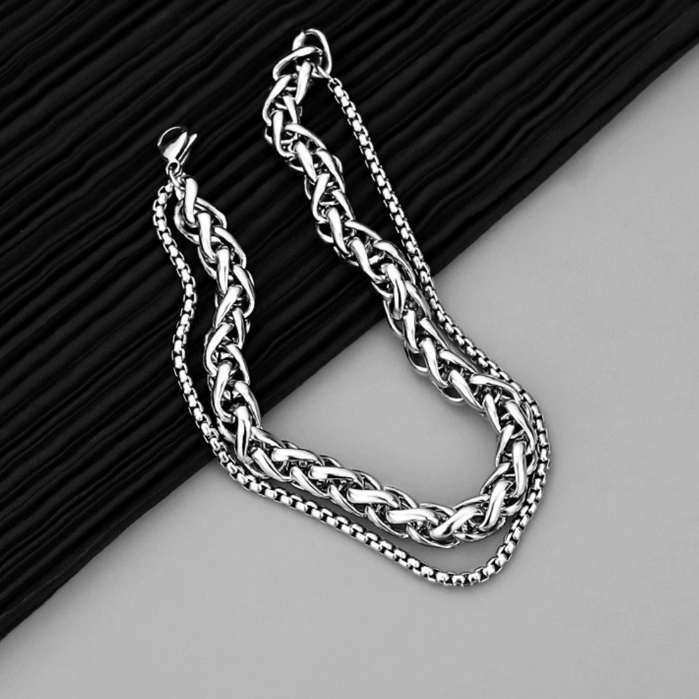 Double Braided Keel Bracelet