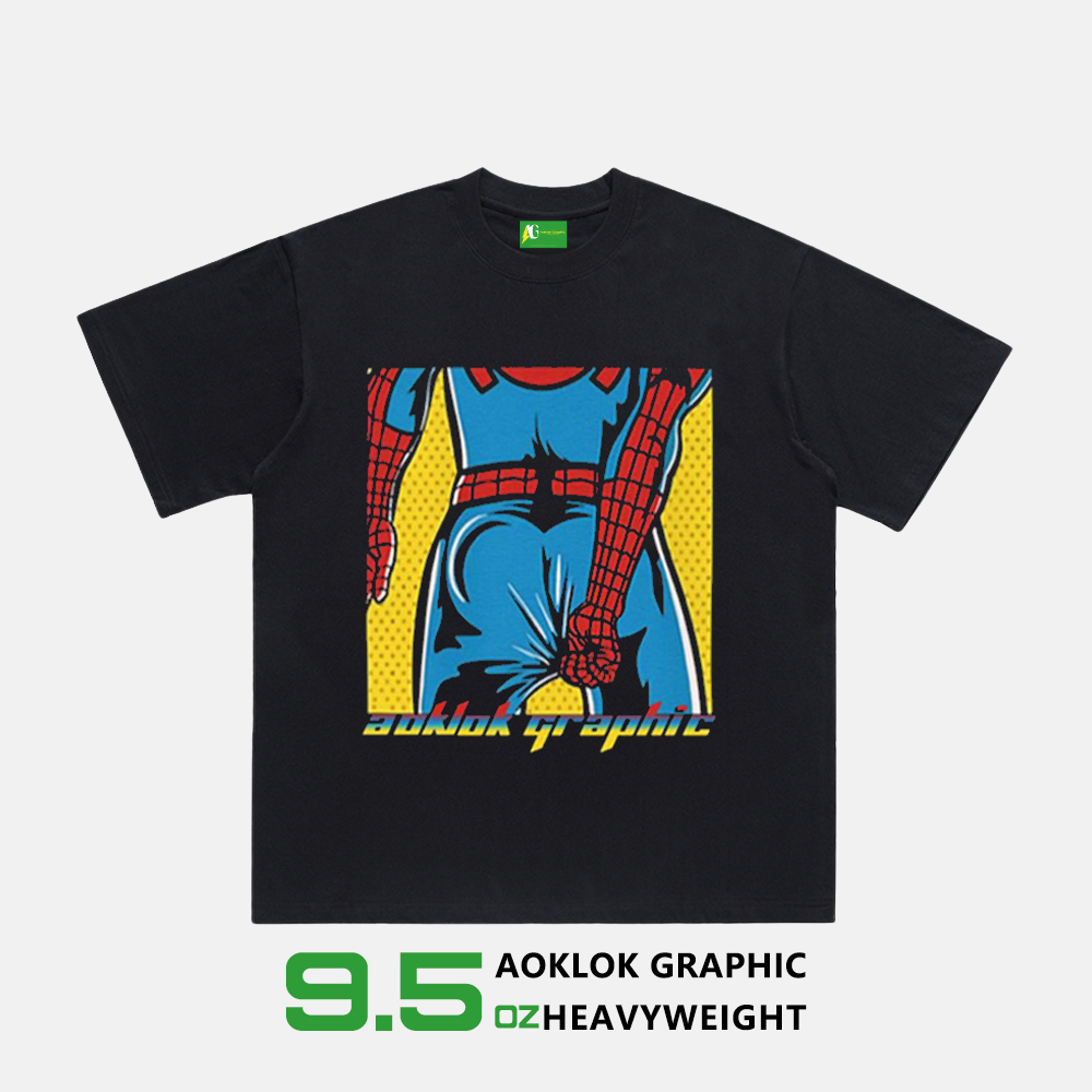 AG Spiderman Back View T-Shirt