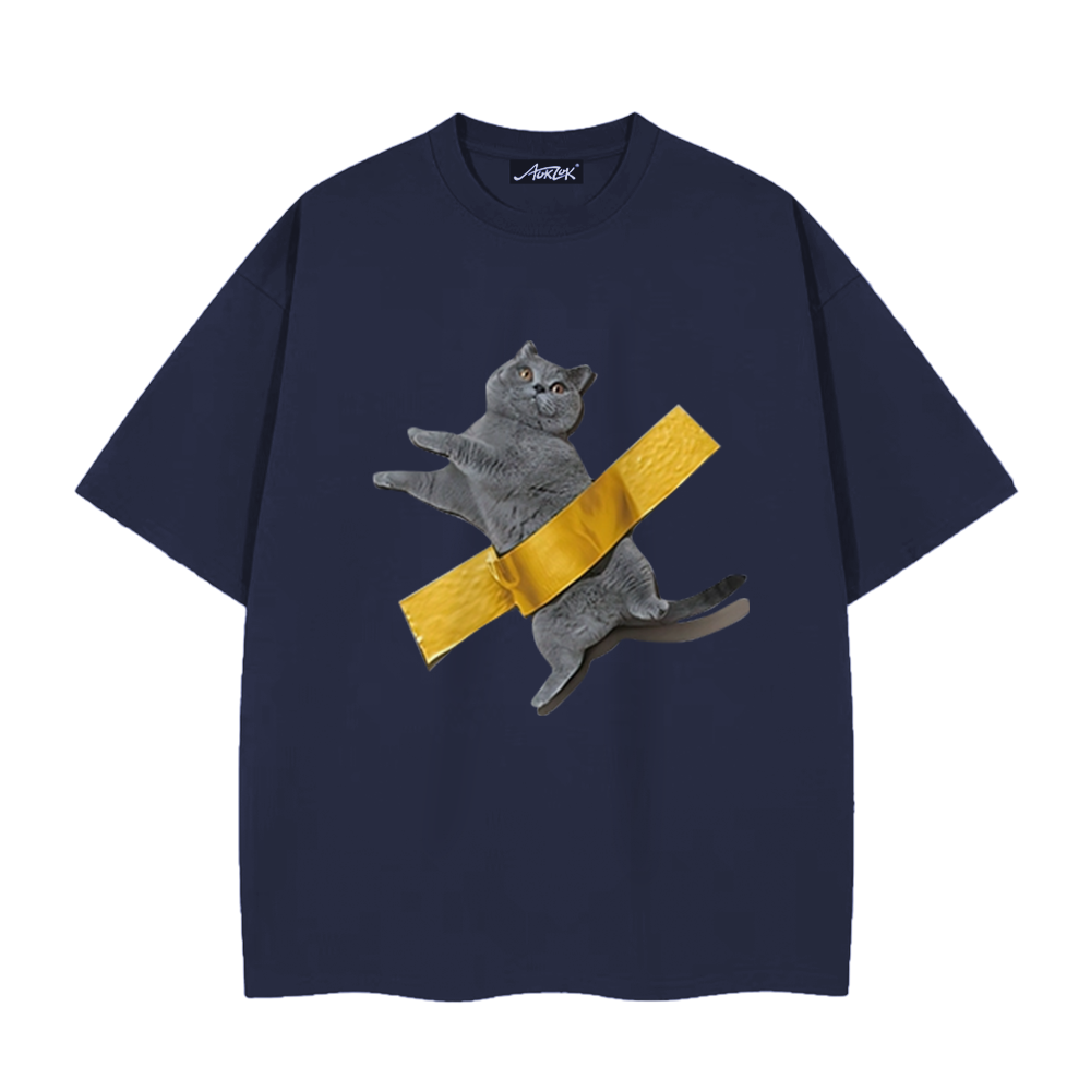 Cute Gray Cat T-Shirt