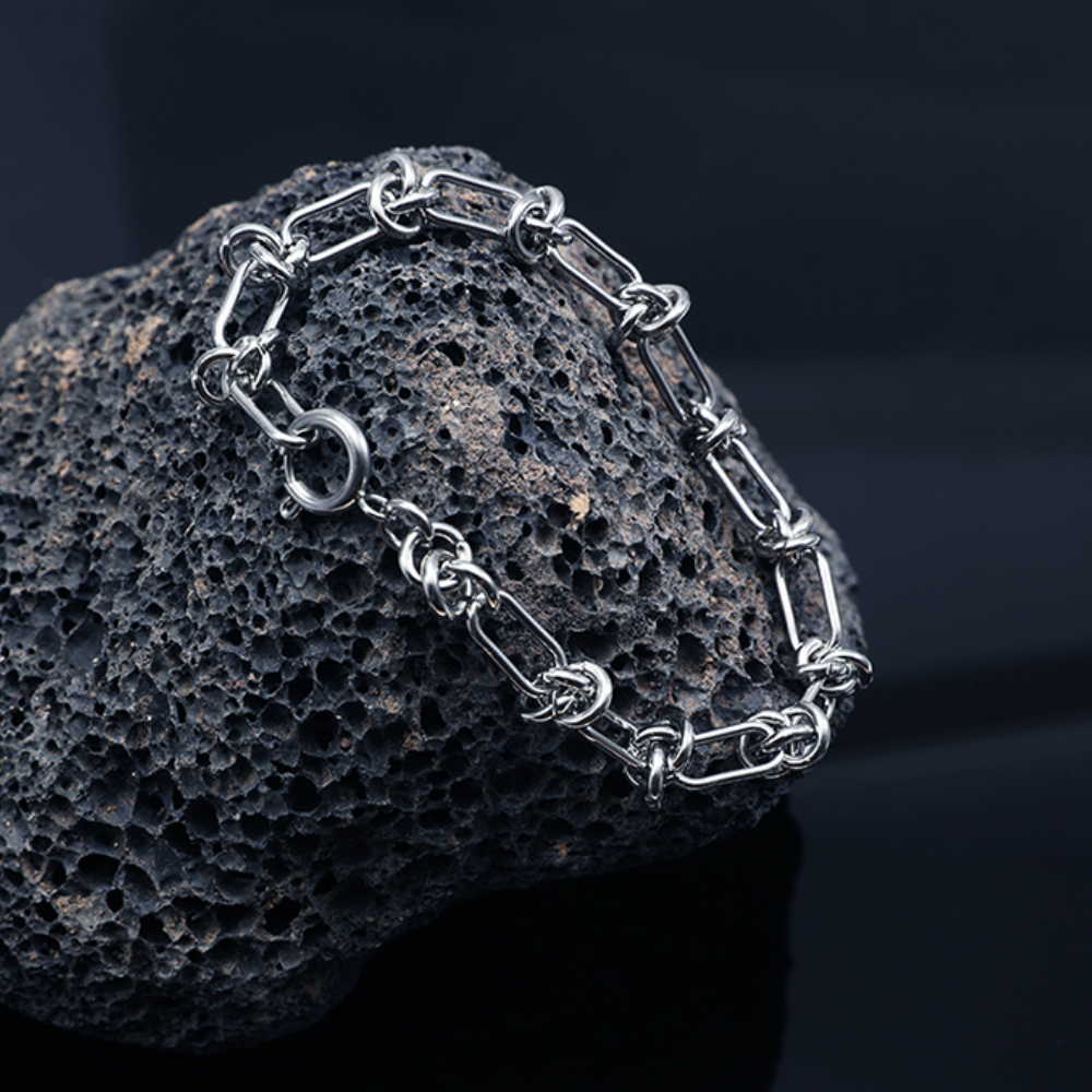 Simple Street Creative Stitching Bracelet&Necklace