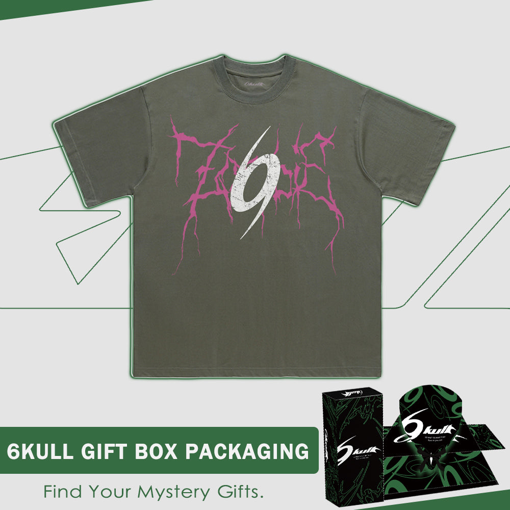 6Kull High Street Lightning Crack T-Shirt