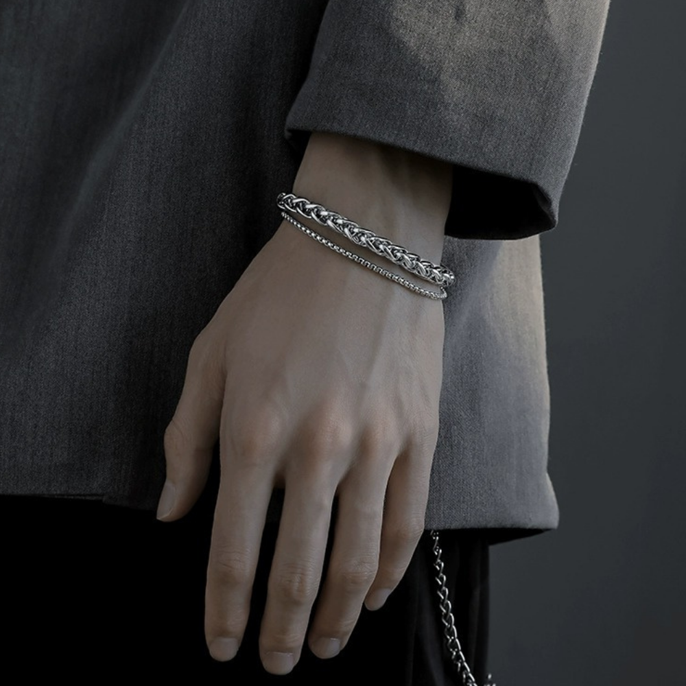 Double Braided Keel Bracelet