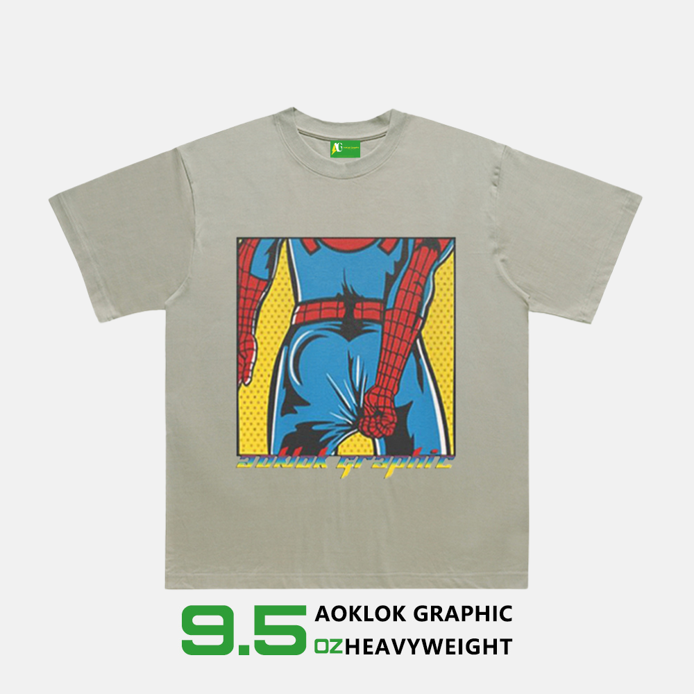AG Spiderman Back View T-Shirt