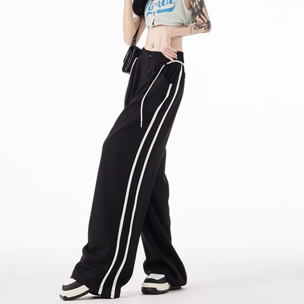 Women's Japanese Casual Straight Sweatpants