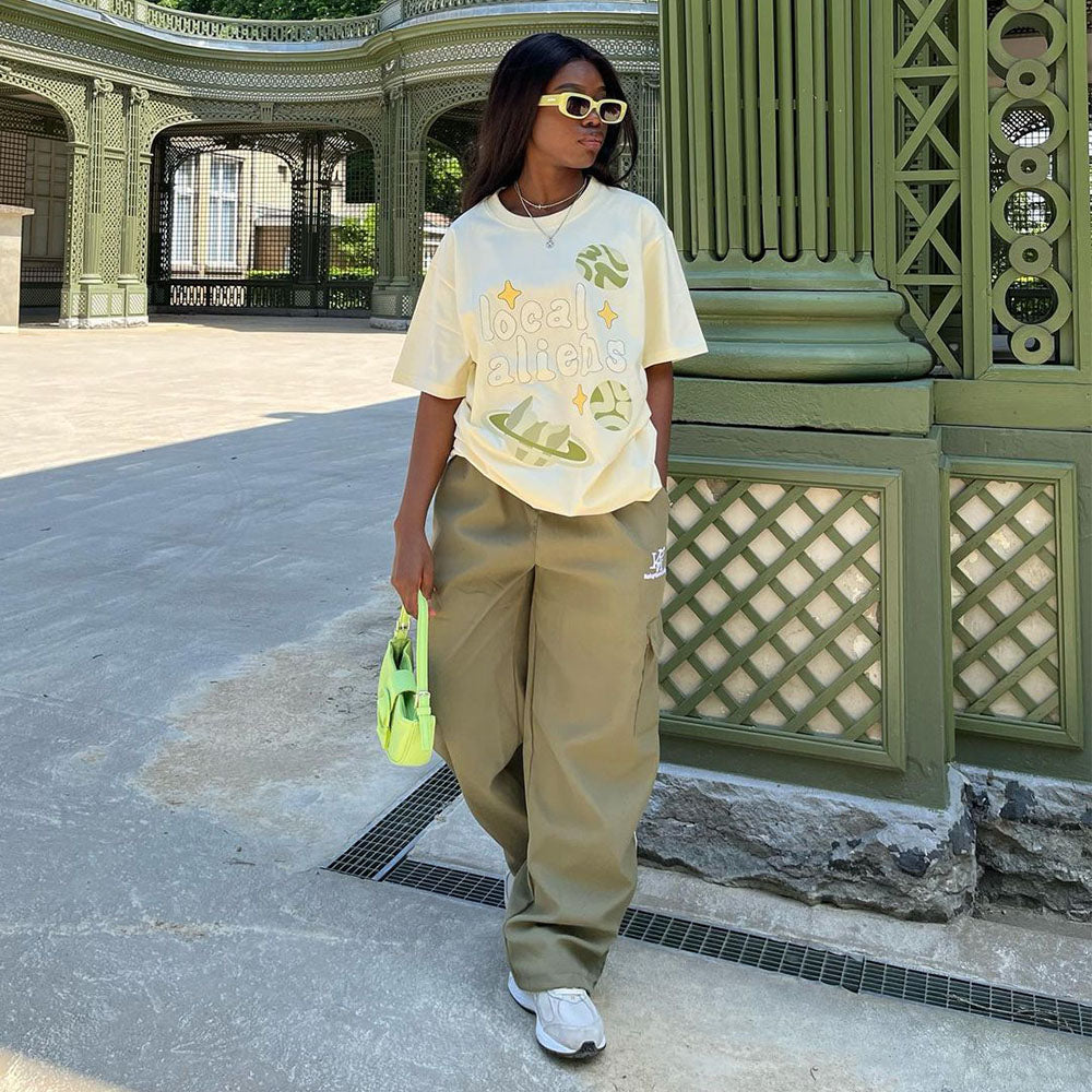 Vintage Classic Stripe Cargo Pants