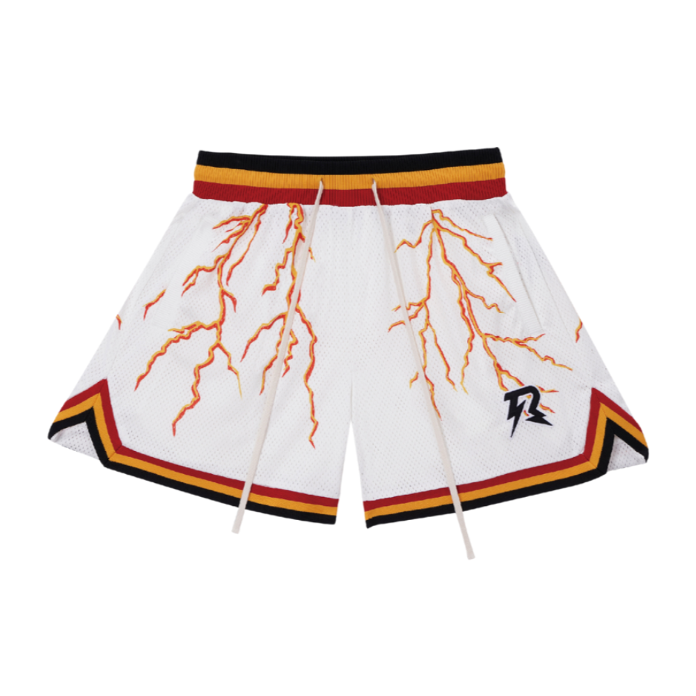 High Street Printed Mesh Shorts