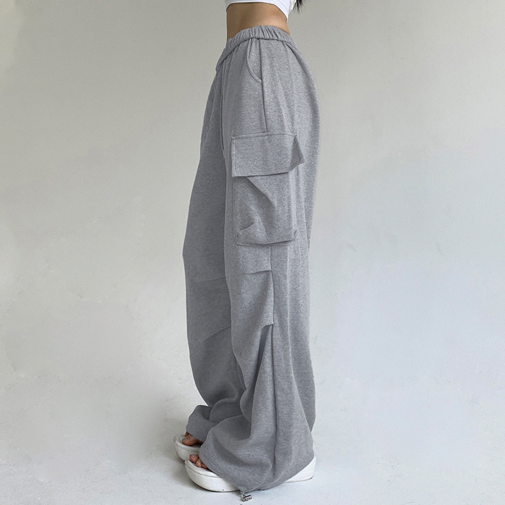 Women's Loose Pleated Sweatpants