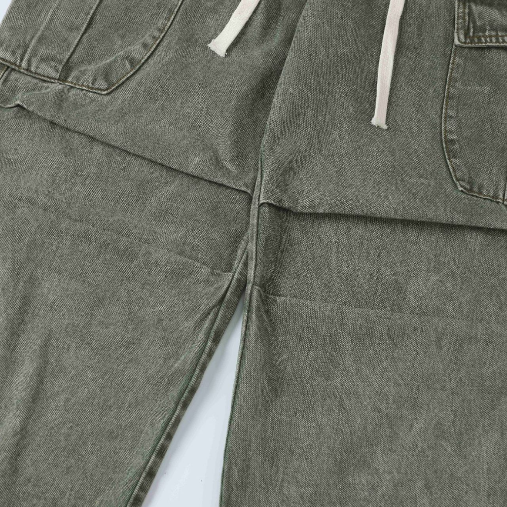 Retro Green Heavy Duty Jeans