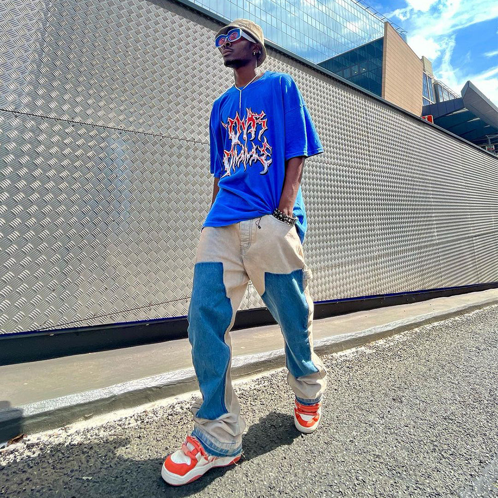 High Street Color block Couple Sneakers