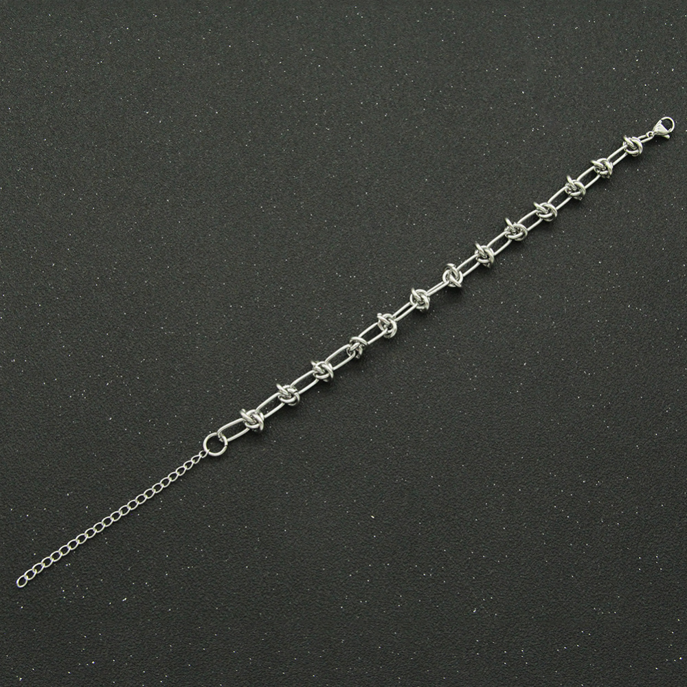 Simple Street Creative Stitching Bracelet&Necklace