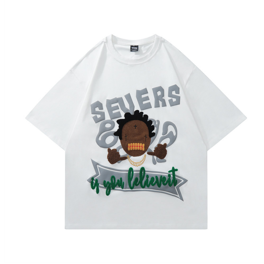 Urban Hip Hop Bold Graphic T-shirt