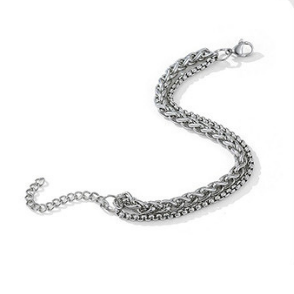 Double Braided Keel Bracelet