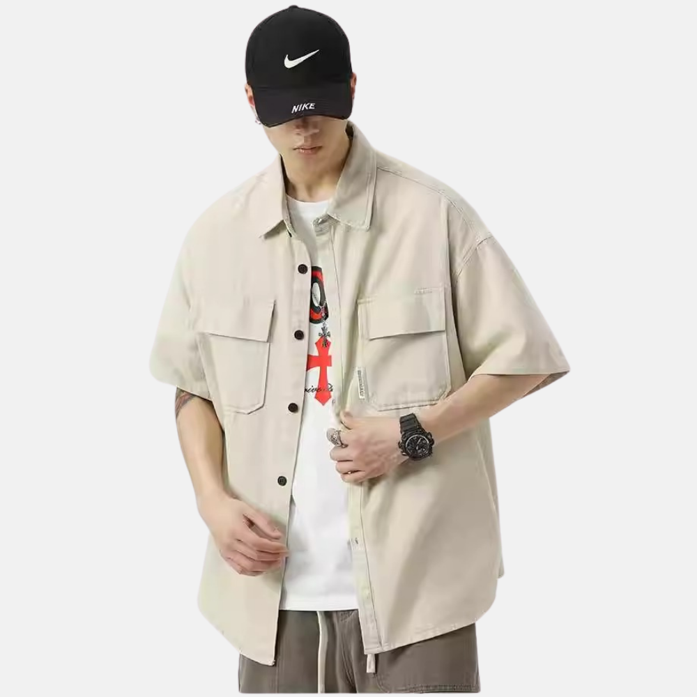 Retro Washed Work Shirt