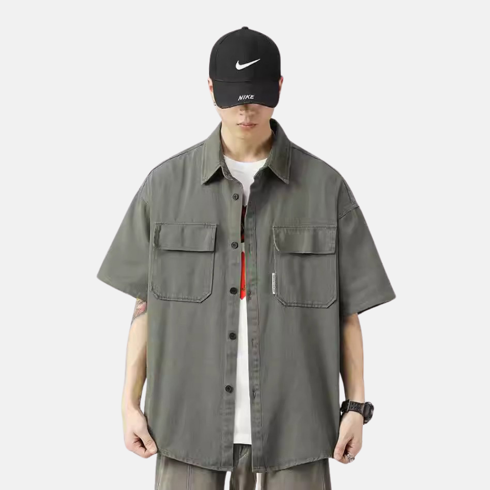 Retro Washed Work Shirt