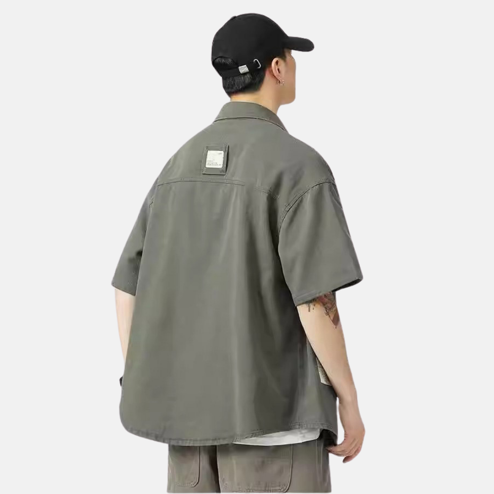 Retro Washed Work Shirt