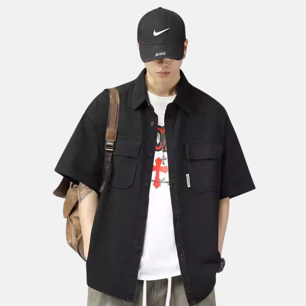 Retro Washed Work Shirt