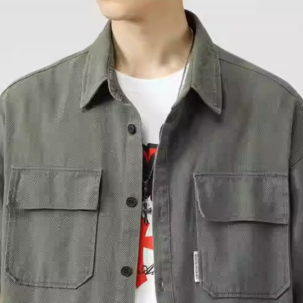 Retro Washed Work Shirt