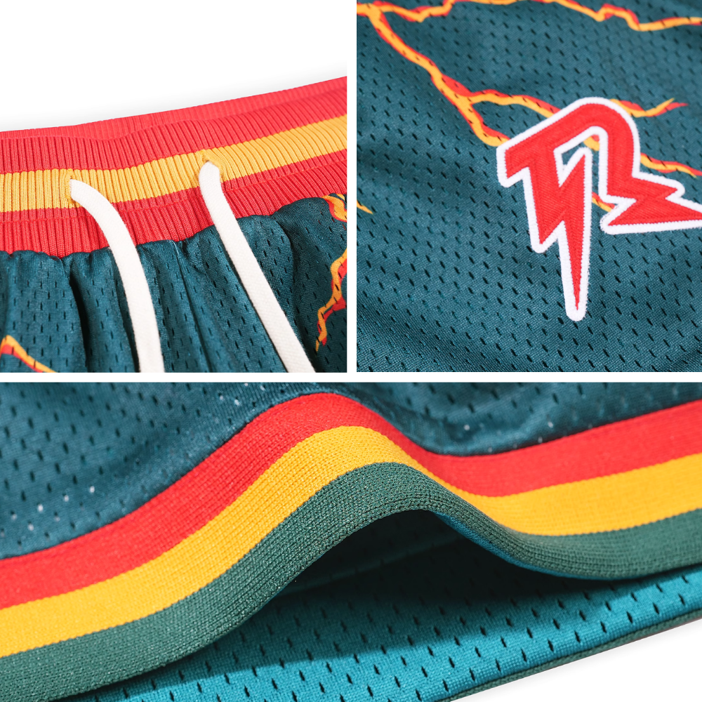 High Street Printed Mesh Shorts