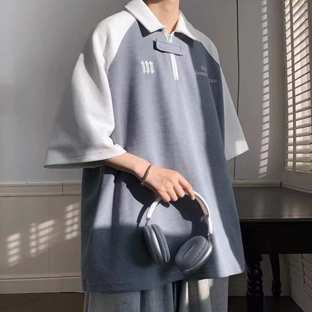 Classic Stitching Polo T-shirt