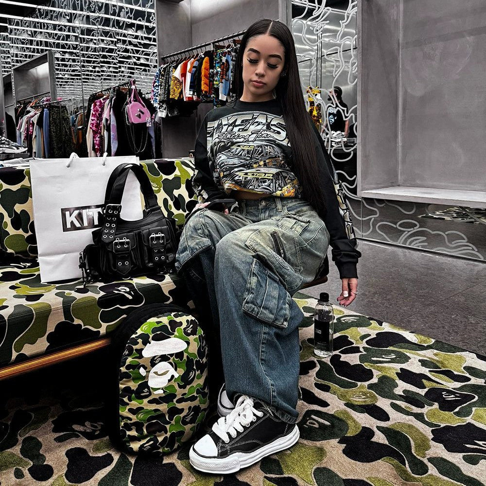 Retro Street Y2K Sweatshirt