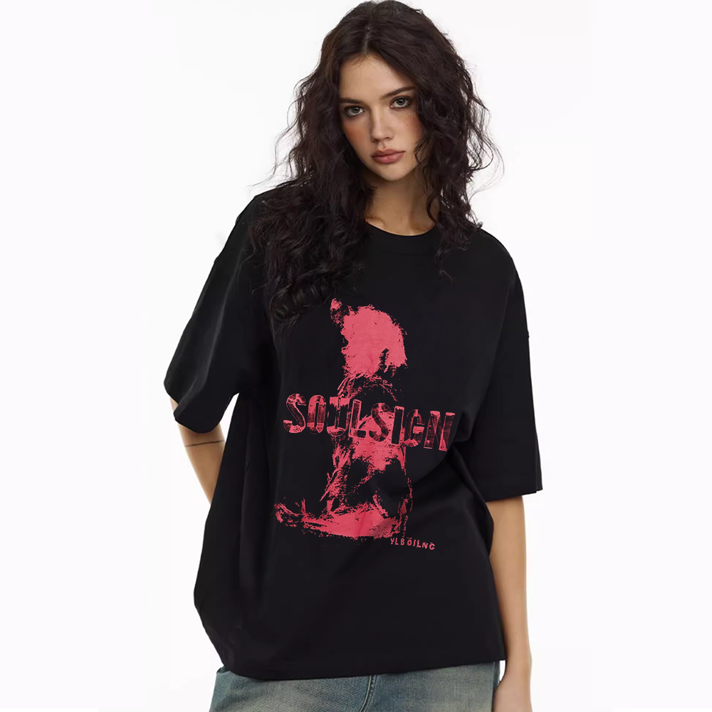 Abstract Dog Silhouette T-shirt