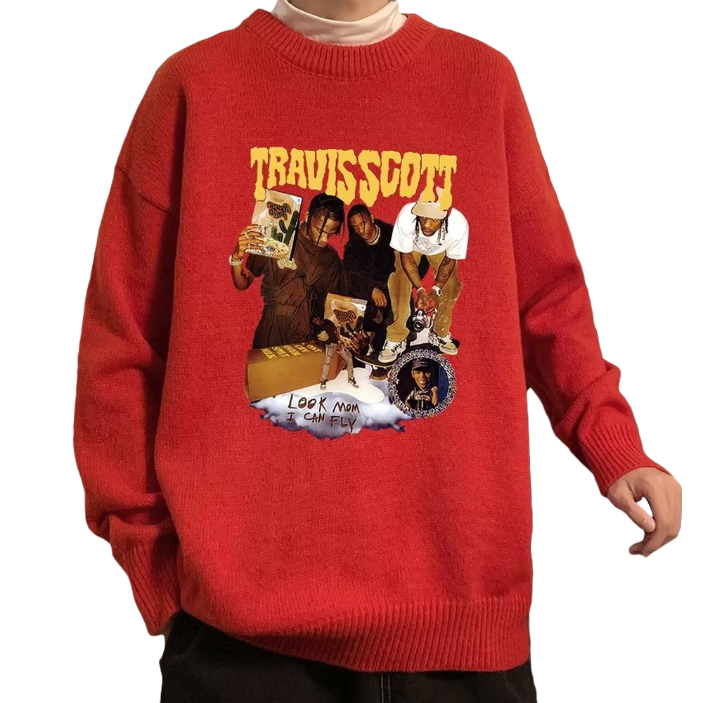 American Retro High Street Sweater