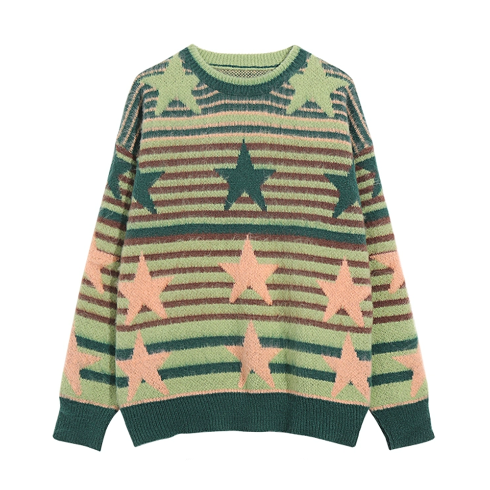 Vintage Stars Stripes Sweater