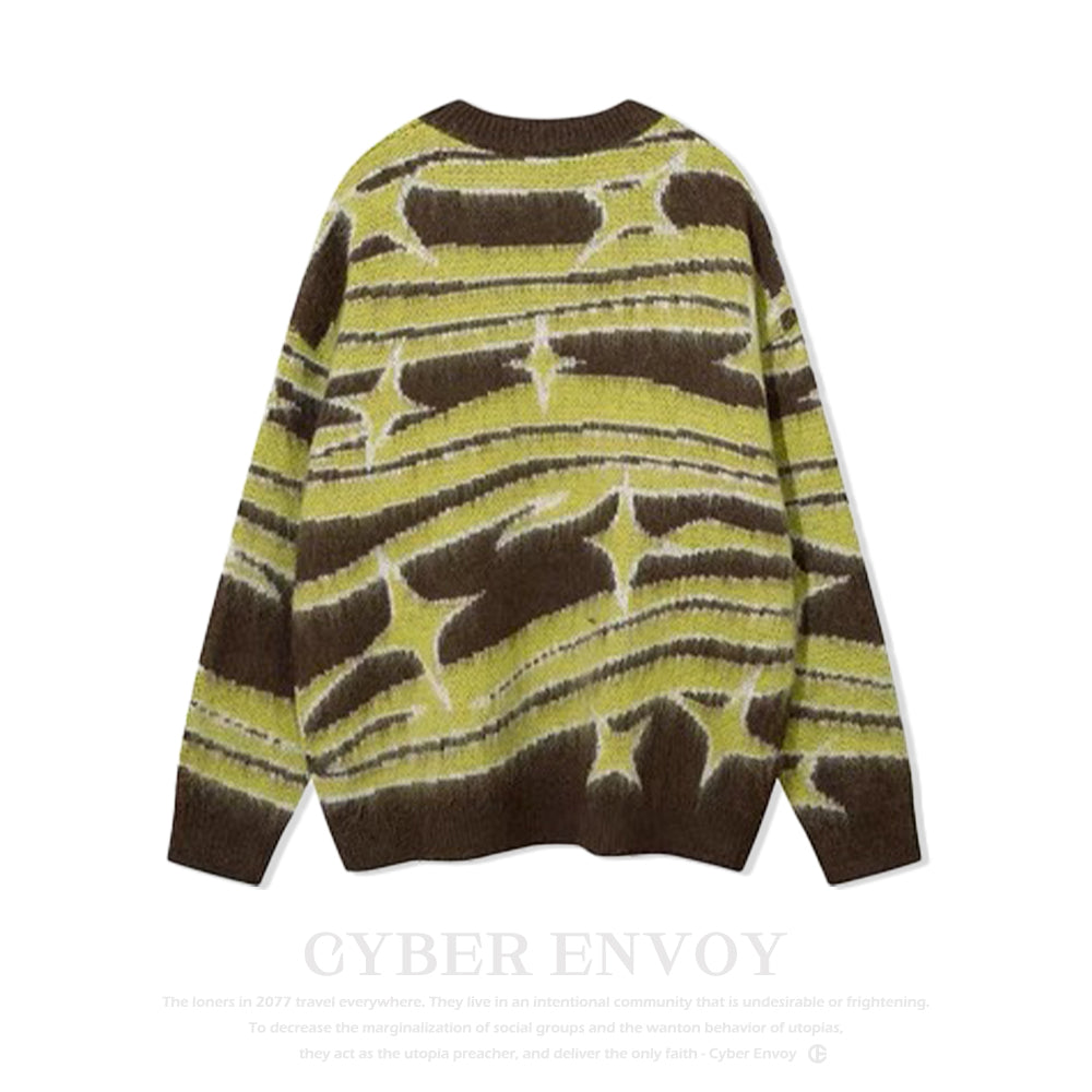 High Street lines Star Sweater