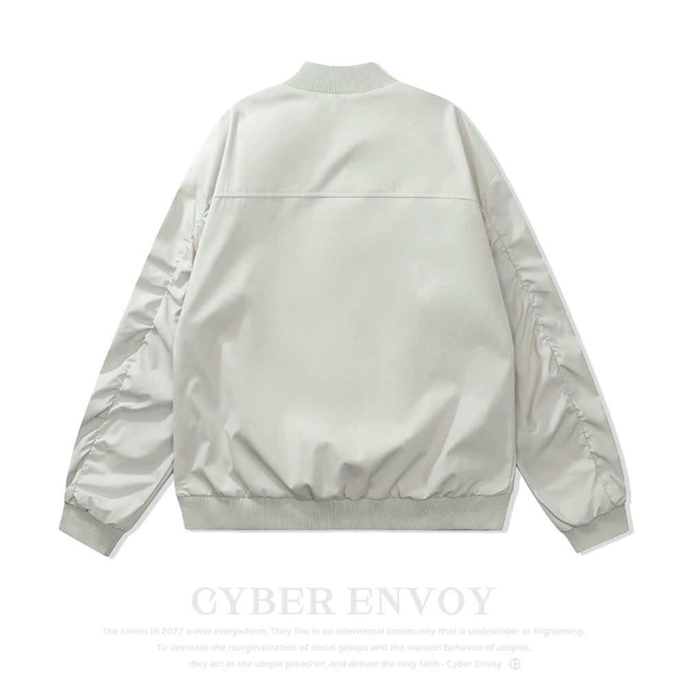Casual Loose Solid Color Jacket