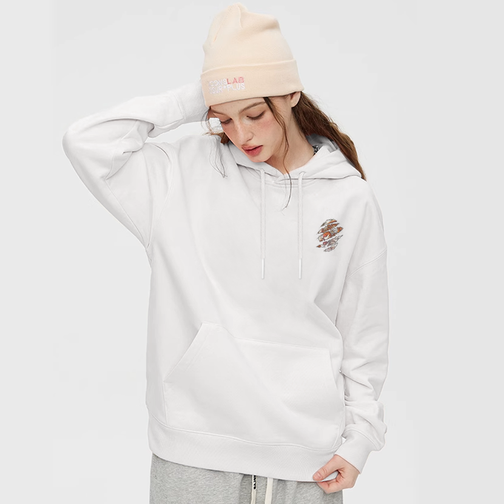 Dark Letter Graphic Hoodies