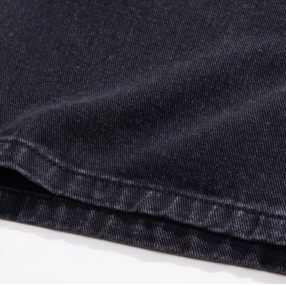 Retro Versatile Washed Denim Shorts
