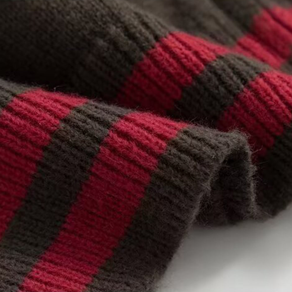 Star Stitching Hooded Sweater