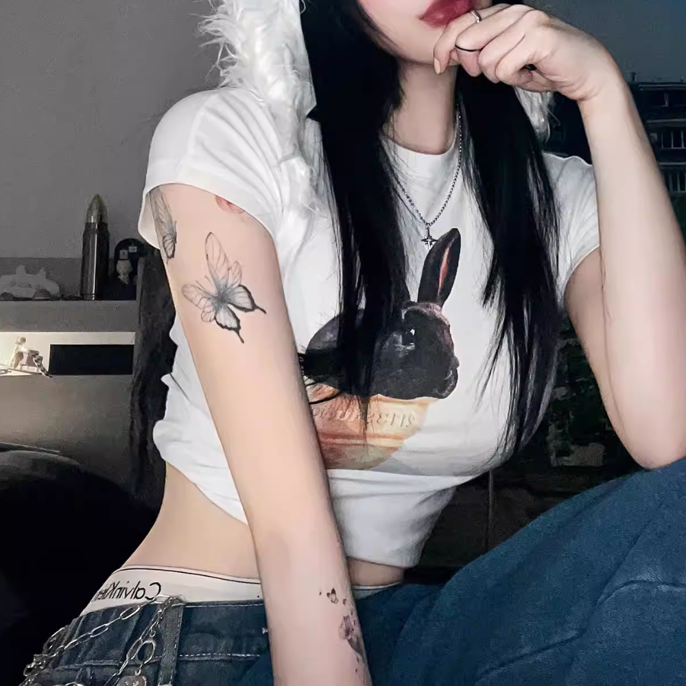 Women's Cone Rabbit Short-Shirt