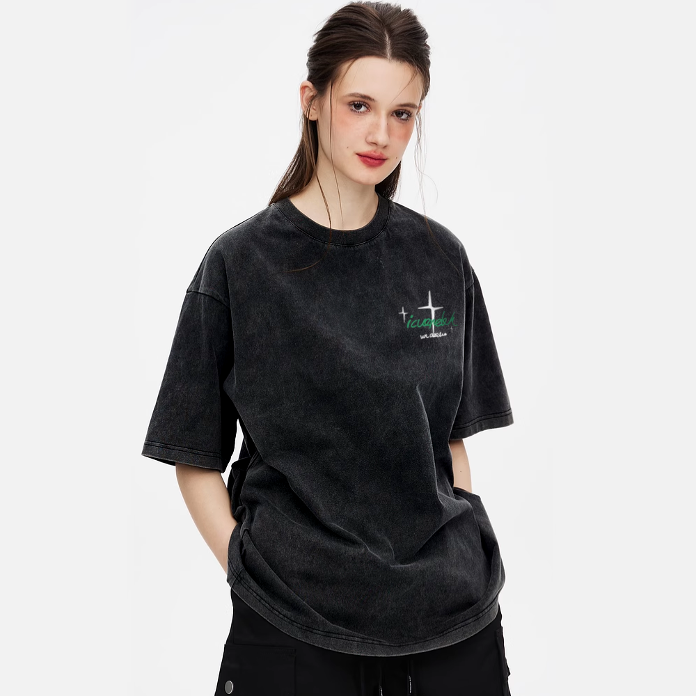 Street Angel Graphic Washed T-Shirt