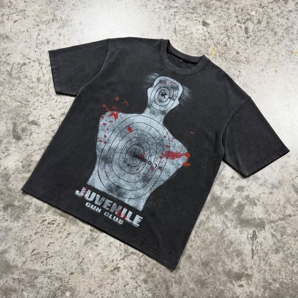 ART IN WAR Target Practice – Juvenile Gun Club Tee