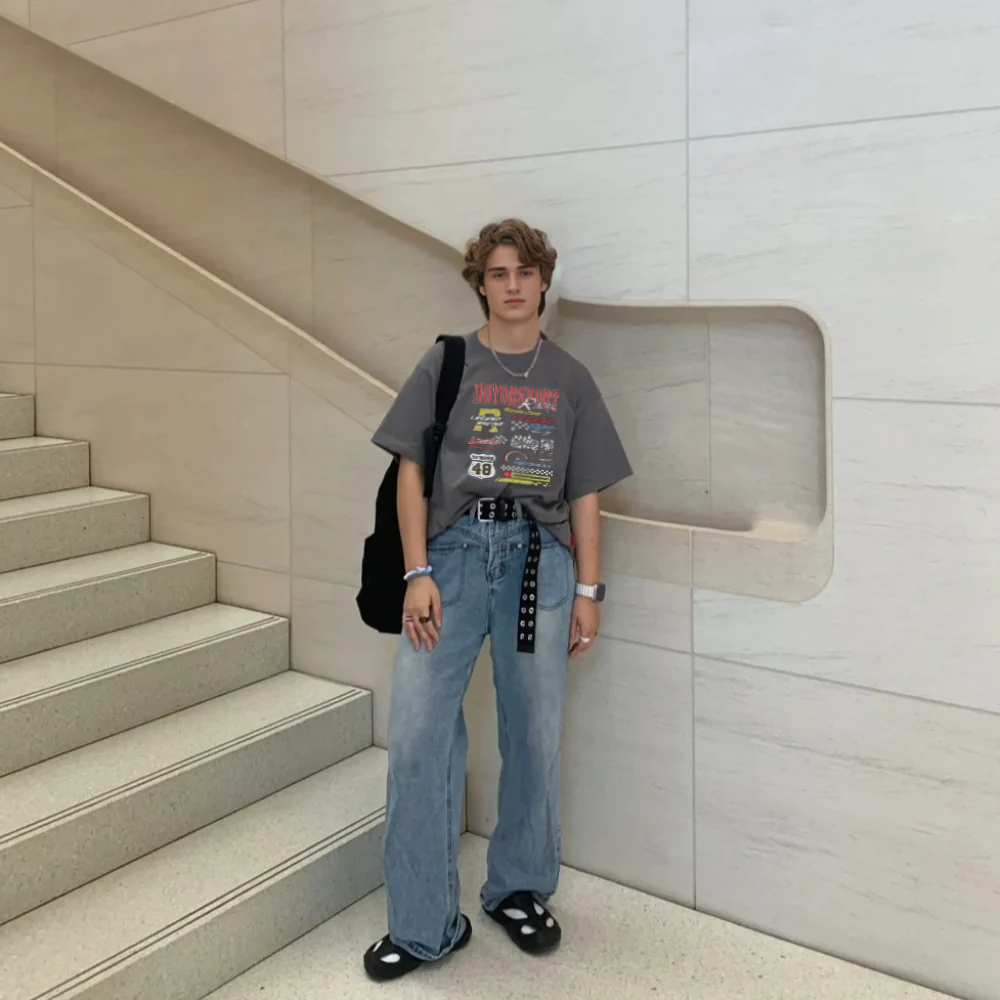 ⚡AG American Retror Classic Logo T-Shirt