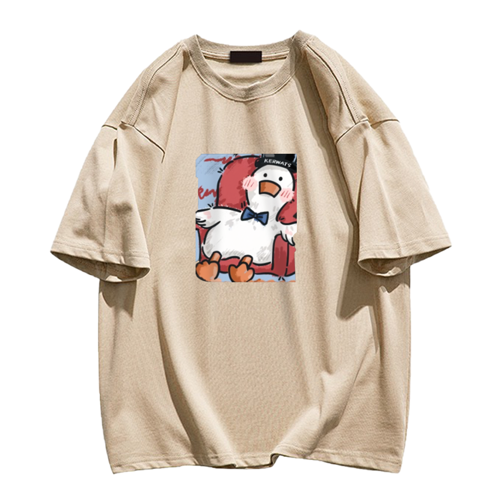 Oil Painting Sofa Duck T-Shirt