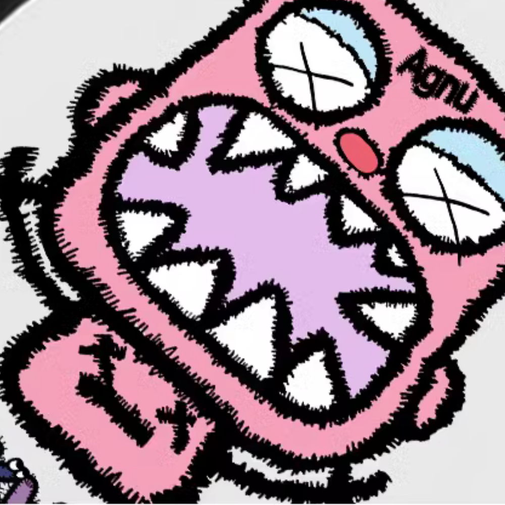 Funny Pink Monster Sweatshirt
