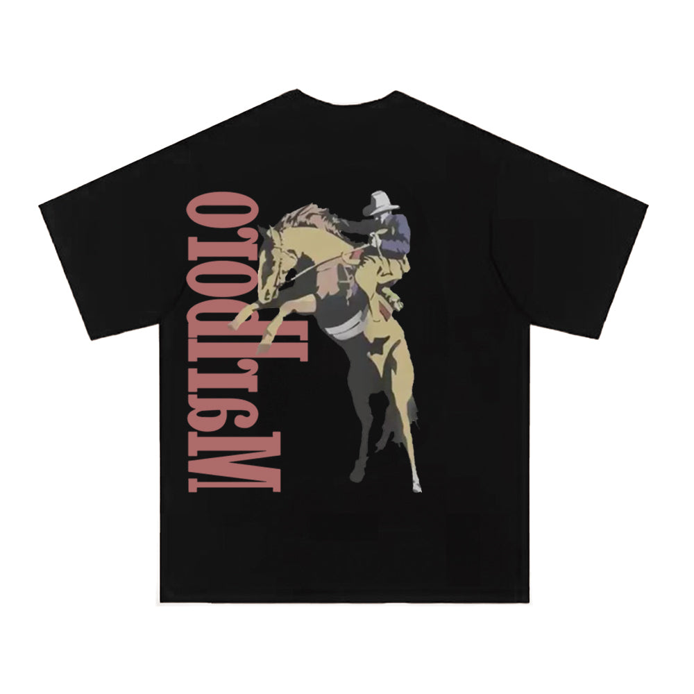 BAGGOUT Horse Print T-Shirt