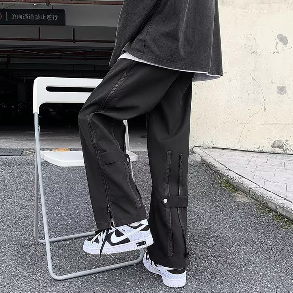 Zipper Stripe Sweatpants
