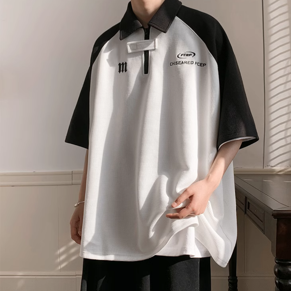 Classic Stitching Polo T-shirt