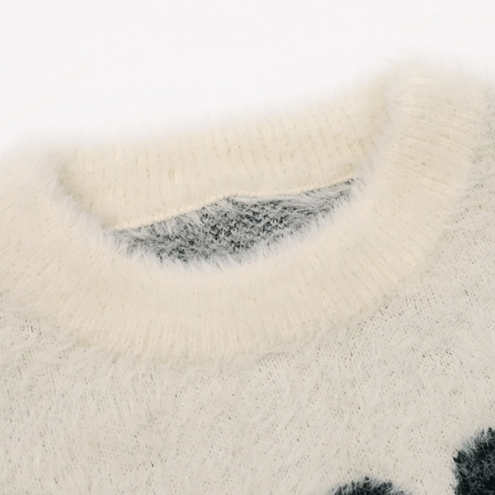 OOC' Cute Run Away Bunny Fleece Sweater