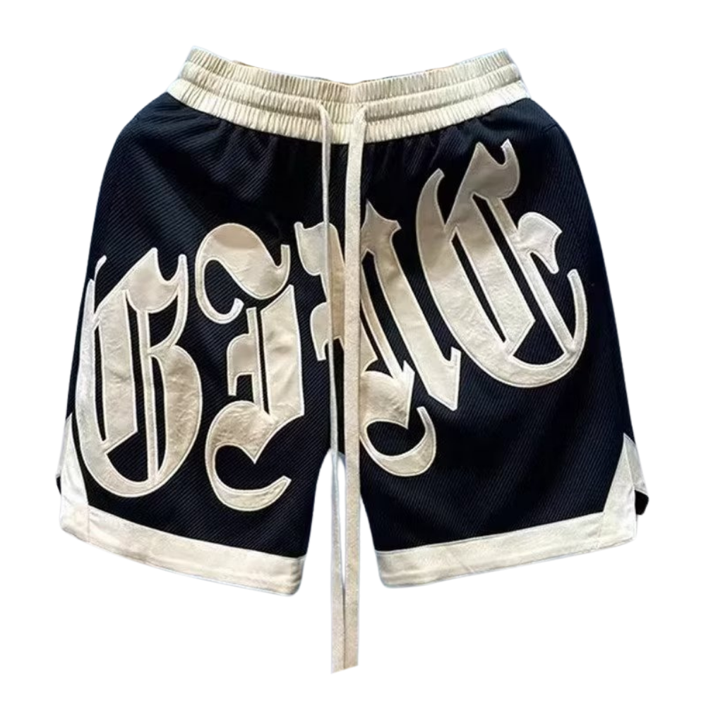 American Patchwork Basketball Shorts