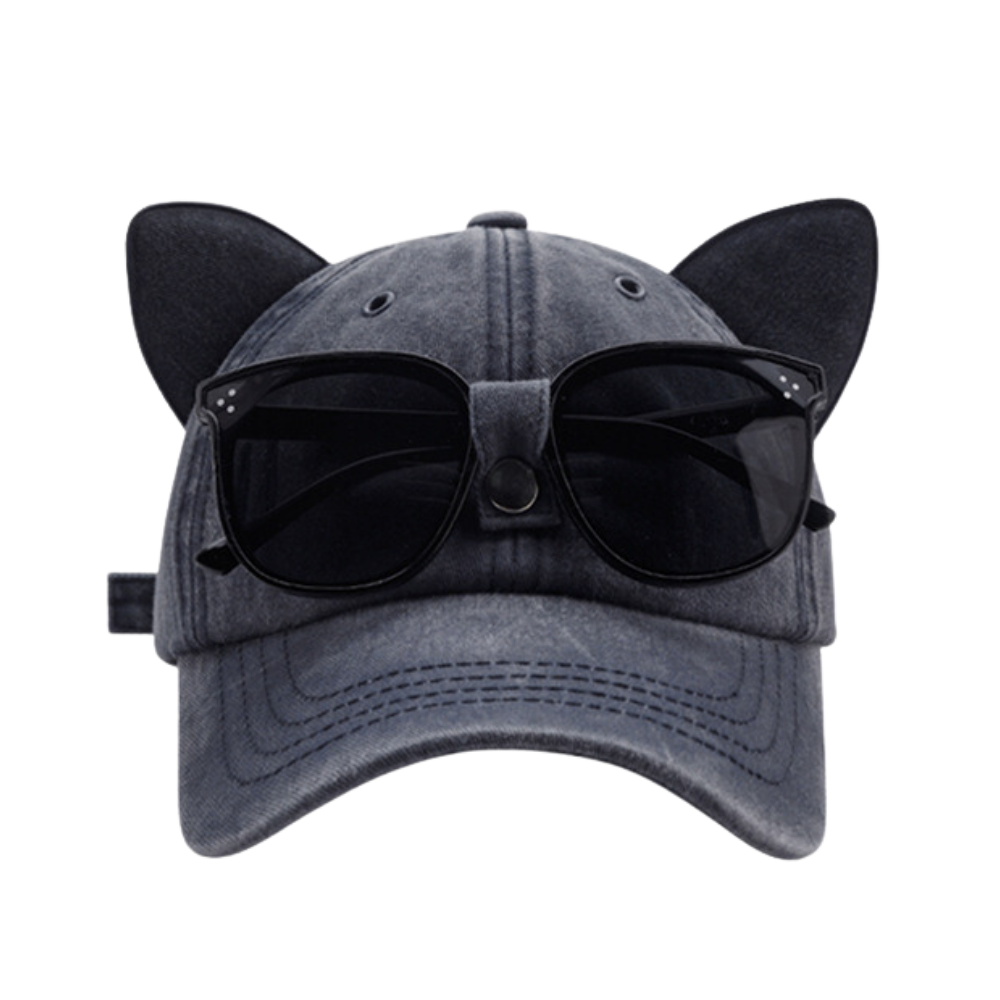 Cat Ears Glasses Hat