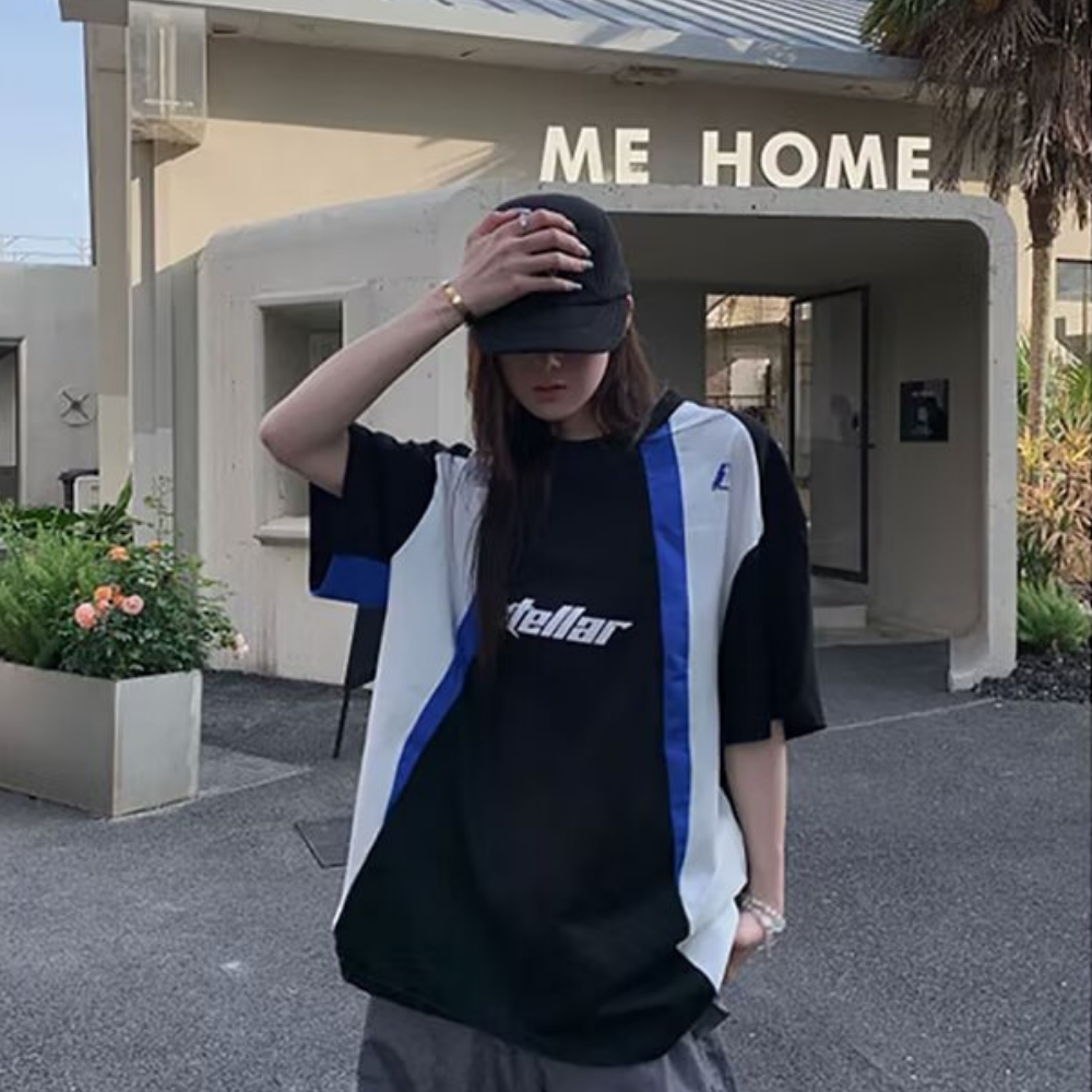 Japanese Splicing Sports T-Shirt