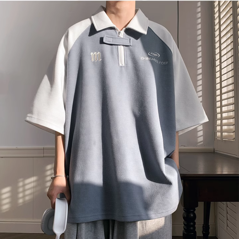 Classic Stitching Polo T-shirt